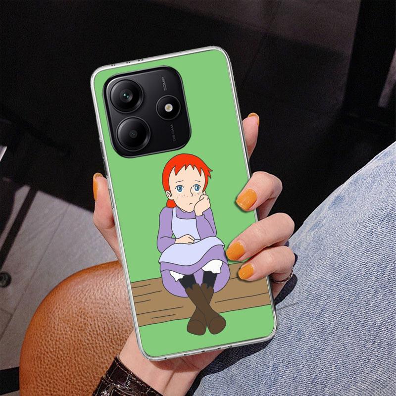 A-Anne Of Green Gables Shirley Phnoe Case for Phnoe Case for Xiaomi Redmi Note 15 14 14S 13 Pro Plus 12 12S 11S 11E 10S 10 11T 5