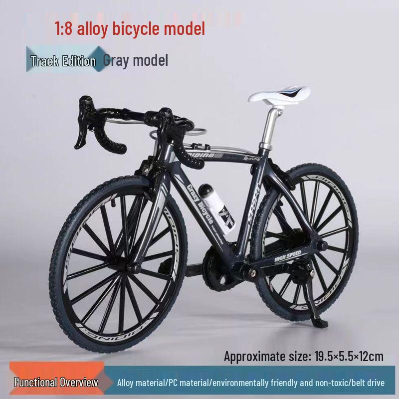 TikTok Alloy Softtail Mountain Bike Model Toy