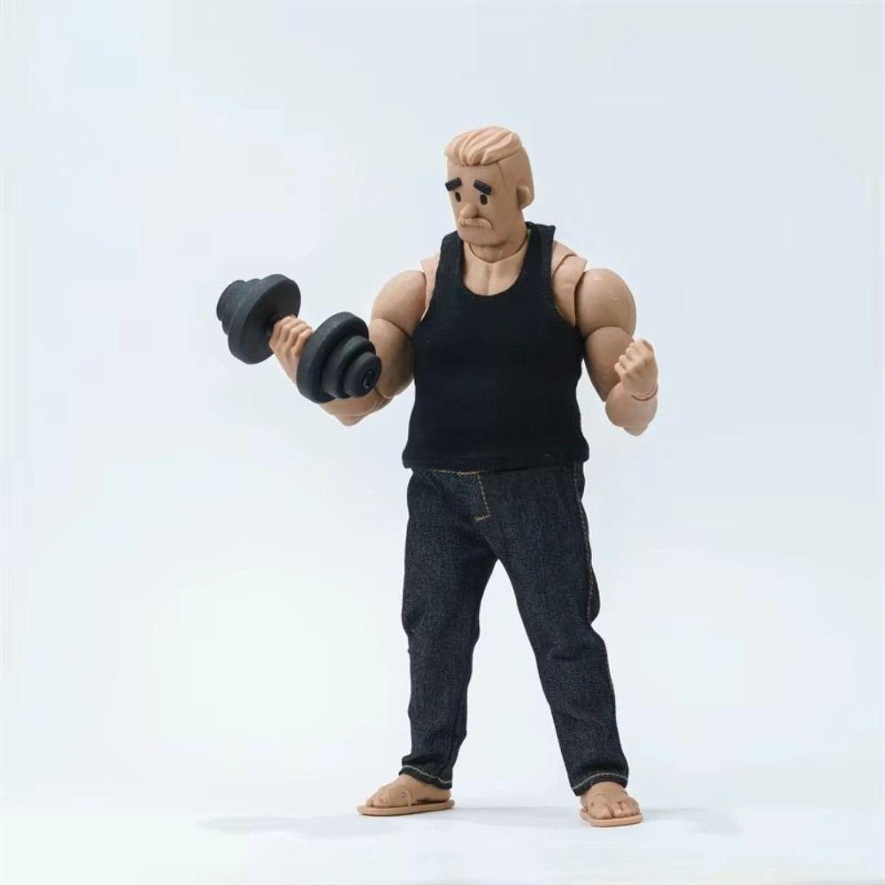 Accessories 1/10 Scale Clothes Shirt Jeans Action Figure Body Clothes Vest Clothing Set For Notaman Nt-03 Strong Soldier