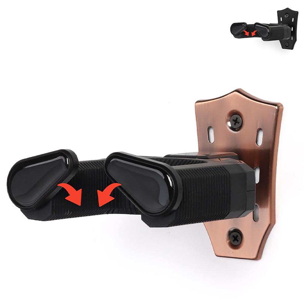 

Guitar Hanger Wall Mount Hooks Stand Base Metal Hook Guitar Wall Hanger With Gravity Lock For Acoustic Electric Guitar Ukulele Bass