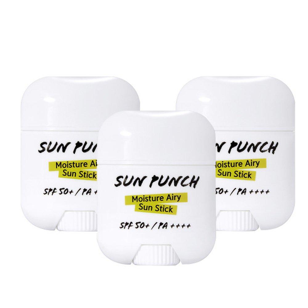 Flower Man Sun Punch Moisture Refreshing Sun Stick 20g (SPF50+ PA++++) 3pcs