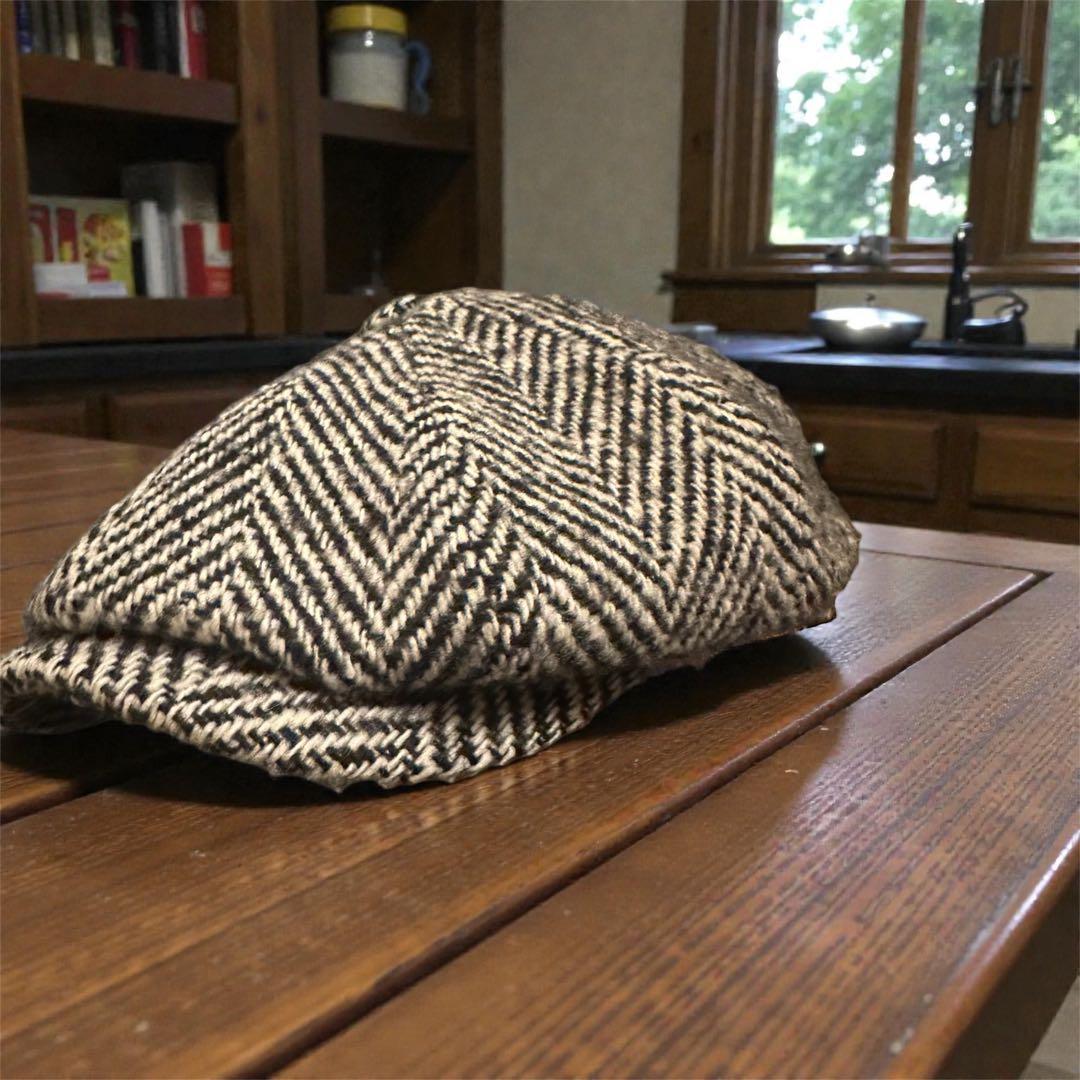 Used STETSON Stetson herringbone hunting casquette 58cm