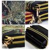 Frauen Brieftasche Lange Zipper Geldbörse Designer Luxus Handgemachte Stickerei Pfau Retro Kupplung Brieftasche Weibliche für Teenager Mädchen