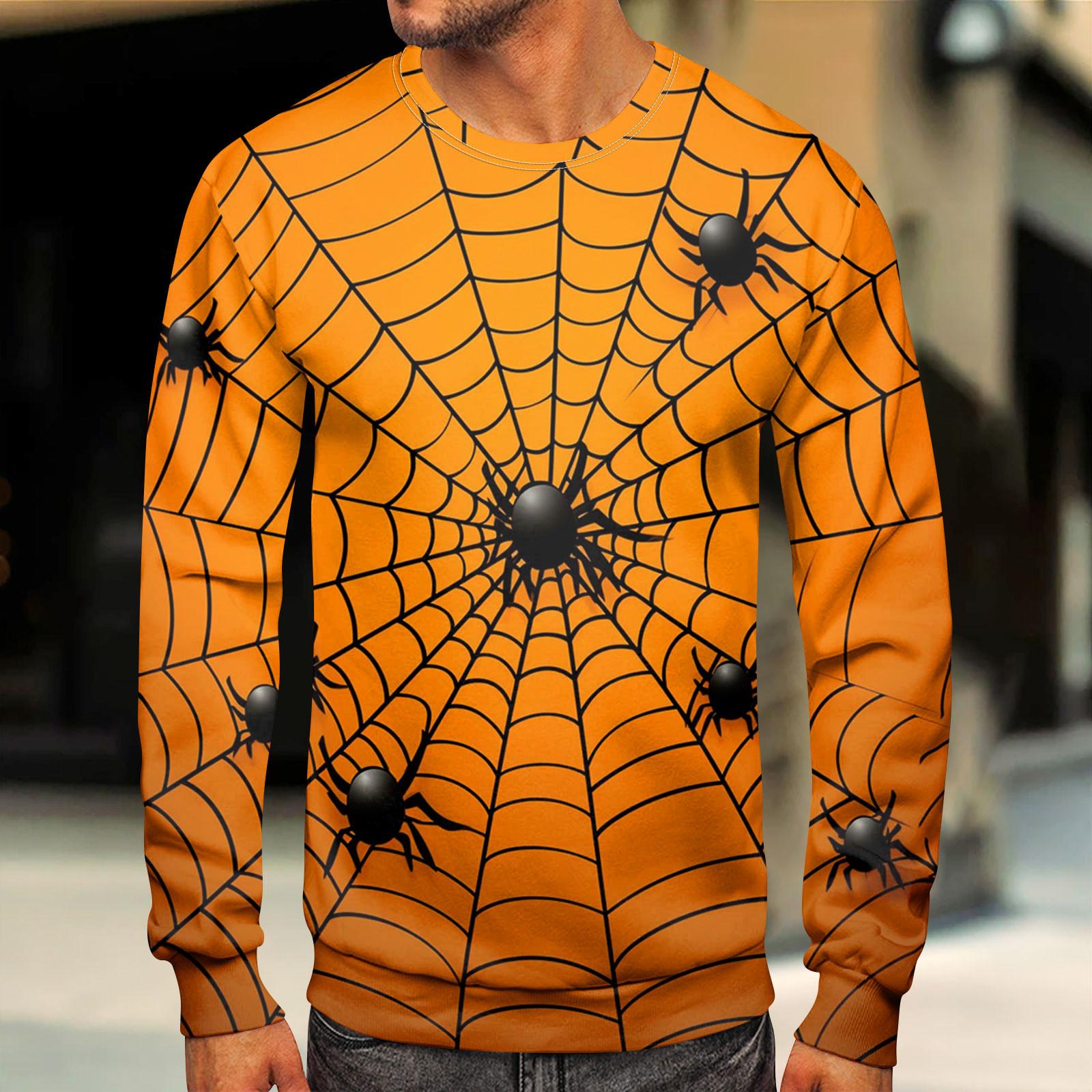 

Мужские топы с круглым вырезом, мужской повседневный модный пуловер с длинным рукавом и круглым вырезом XXL