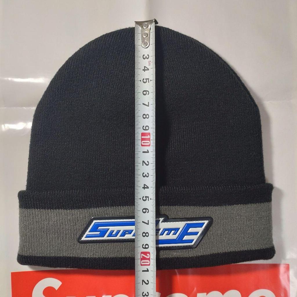 [USED] Supreme Cuff Stripe Beanie