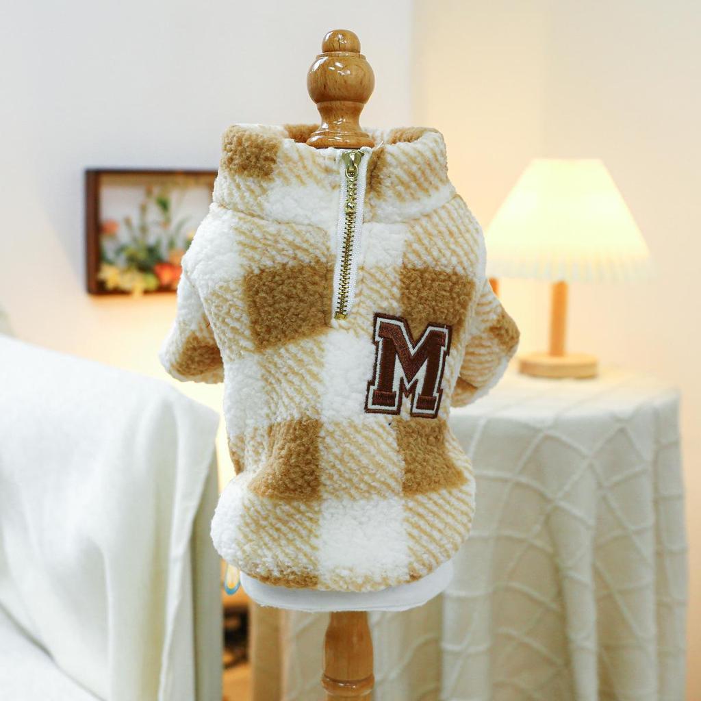 PETCIRCLE Autumn & Winter Warm Pet Zipper Jacket for Dogs & Cats