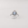 Pierre précieuse Tanzanite Argent Sterling 925 Bijou Statement Bague pour Femme Cadeau d'Anniversaire pour Épouse RR-84-11