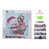 Christmas Rhinestone Painting Waterproof Texture Anti Oxidation Anti Radiation 5D Rhinestone Painting