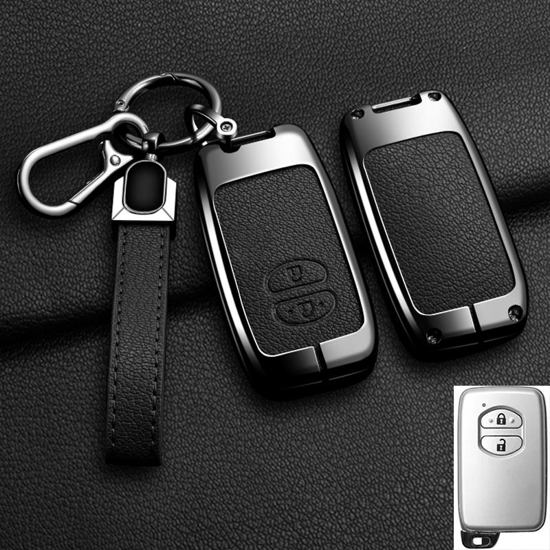 Legierung Auto Schlüsselhülle Abdeckung Schale Fob Für Toyota Prius 30 Alpha Aqua Land Cruiser Auris Für Lexus LC 200 2012 - 2014 Teile Schlüsselanhänger
