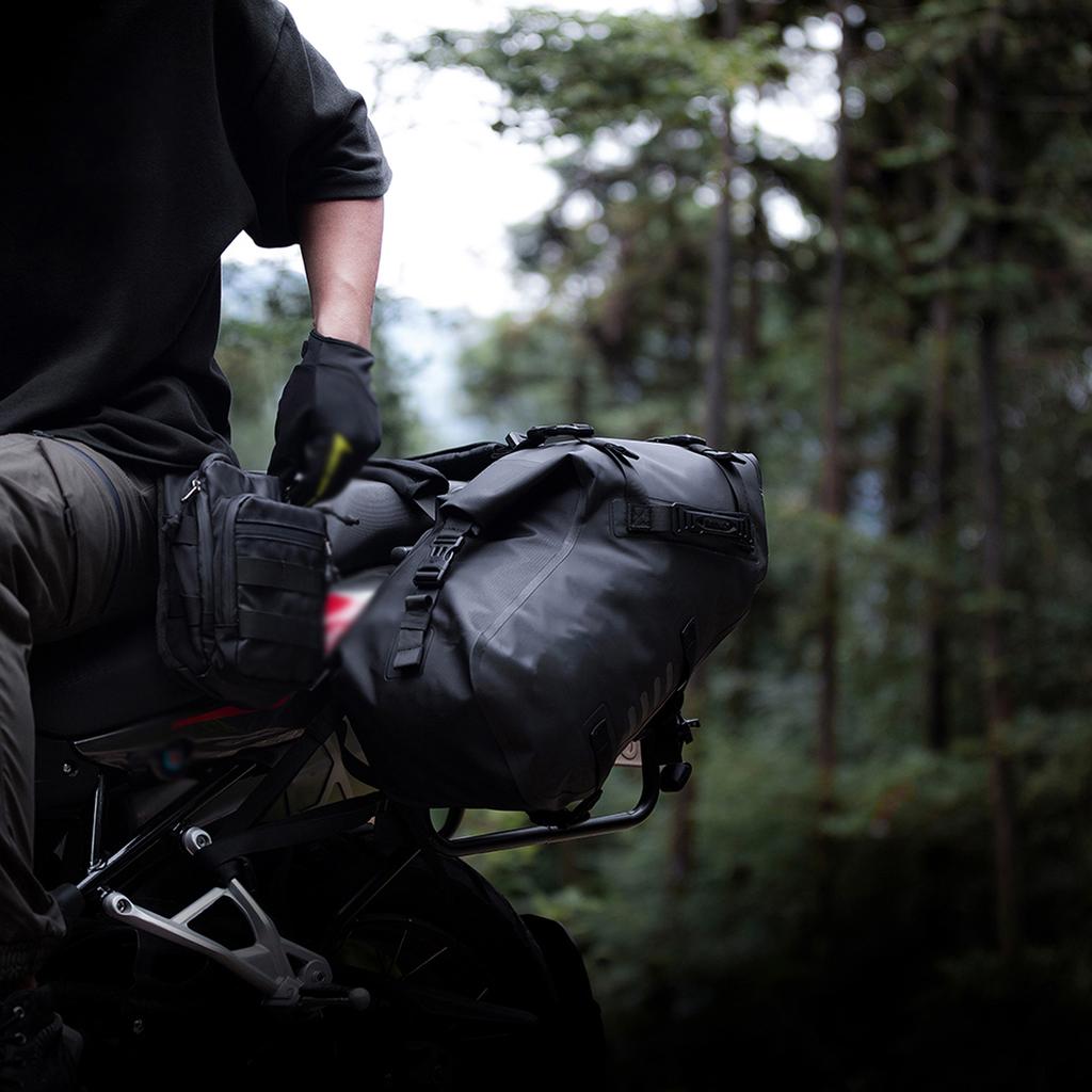 Motorcycle Rearseat Bag Large Capacity Motorcycle Bag Motorcycle Riding Rear Bag Motorcycle Tools Storage Side Bag