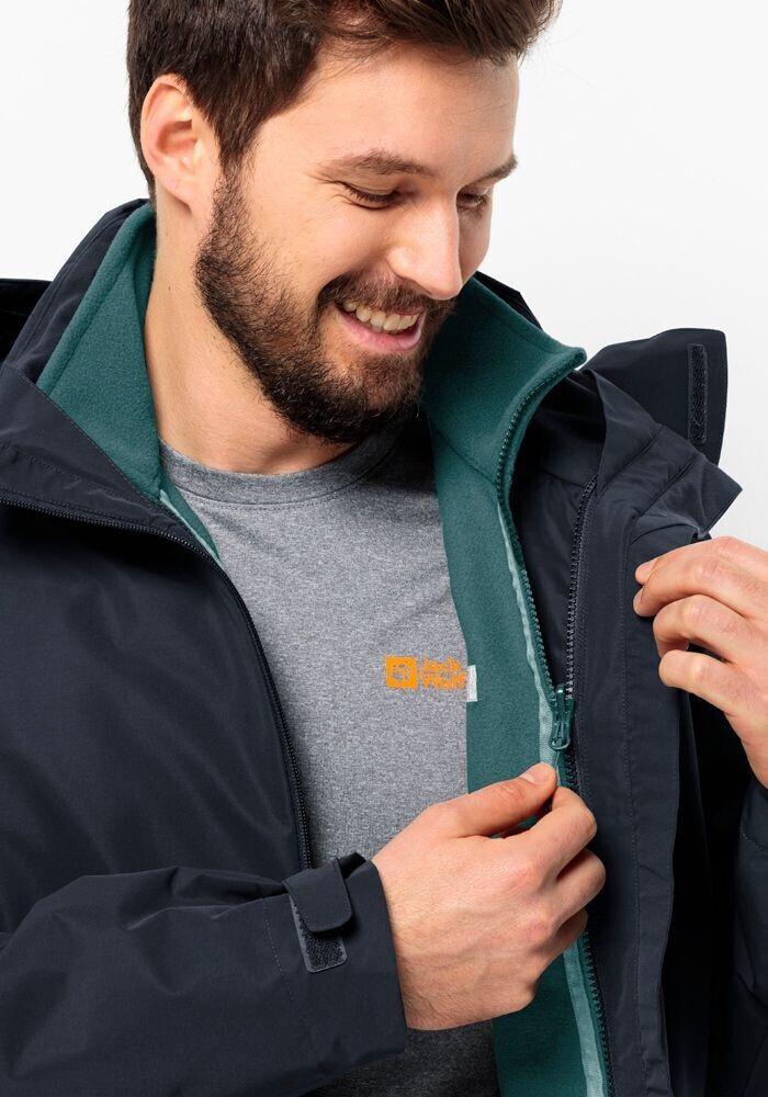Jacket Jack Wolfskin Winterstein FZ Men Emerald