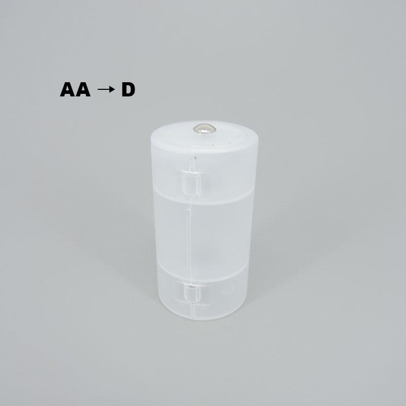 AAA/AA AAA na C/DCD Baterie AA Kombinovaná baterie plastová Úložná krabička Adaptér AAA Držák AA Pouzdro Převodníky