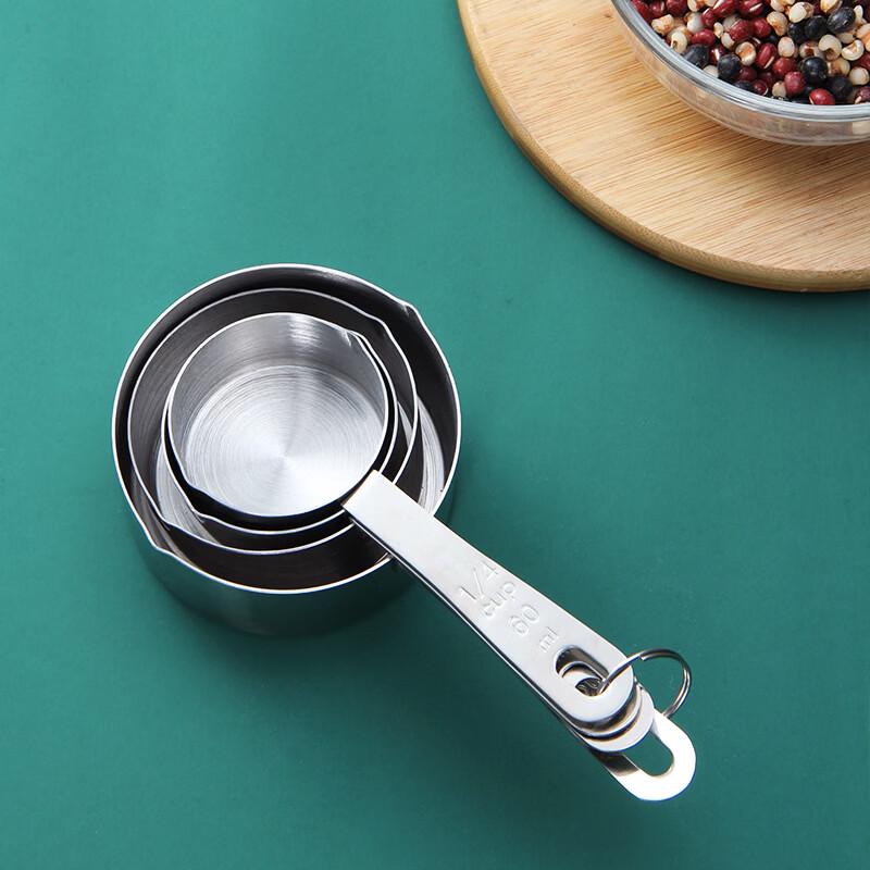 ZISIZ Stainless Steel Measuring Spoon & Cup Set