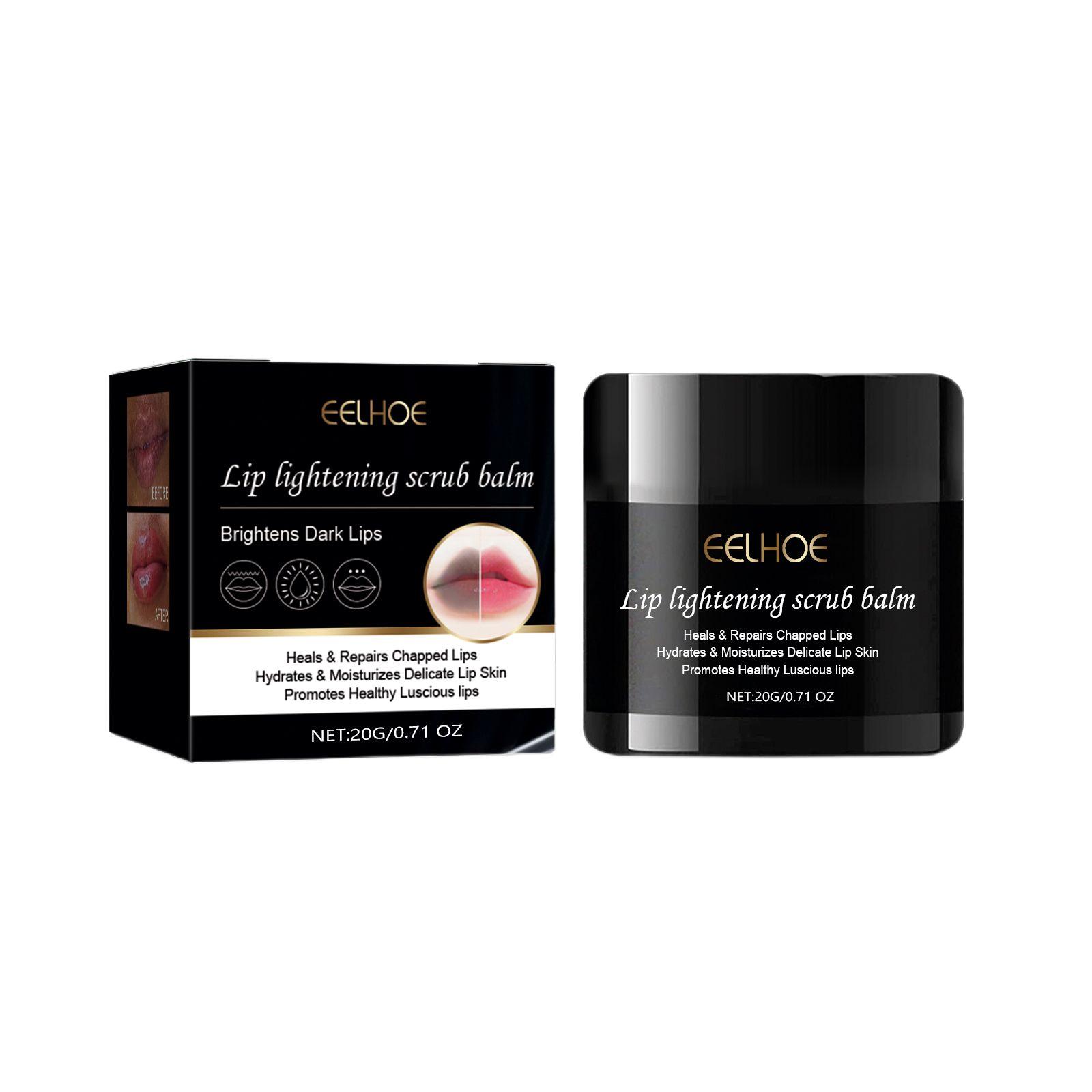 

EELHOE Скраб для губ Очищение Отшелушивание омертвевших клеток кожи Увлажнение Омоложение губ Увлажнение