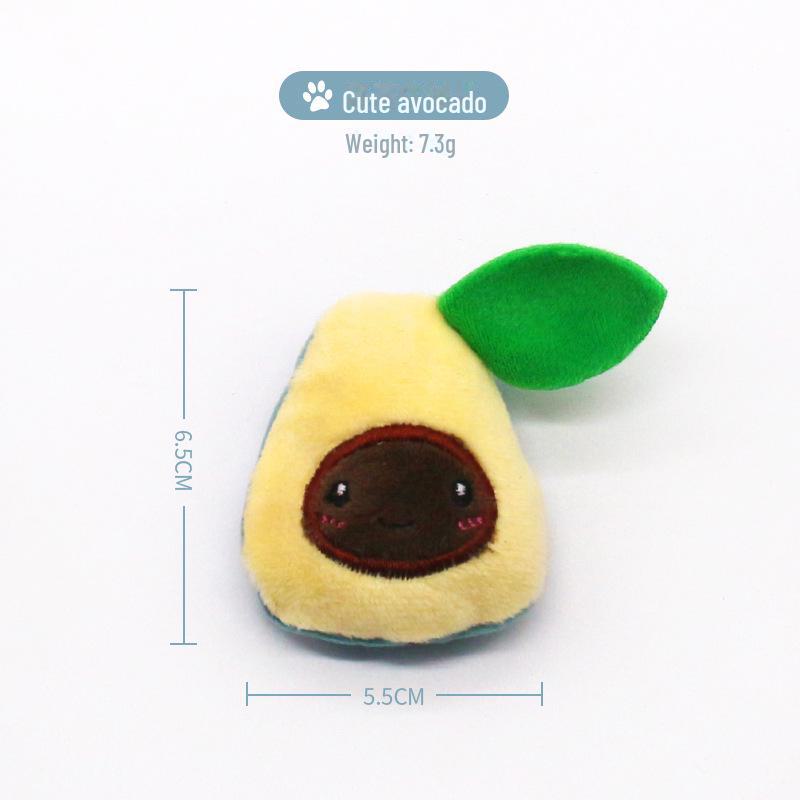 Plyšová hračka pro kočky s šantou kočičí: Samoobslužný, Odolný proti kousání a Odolný proti poškrábání.