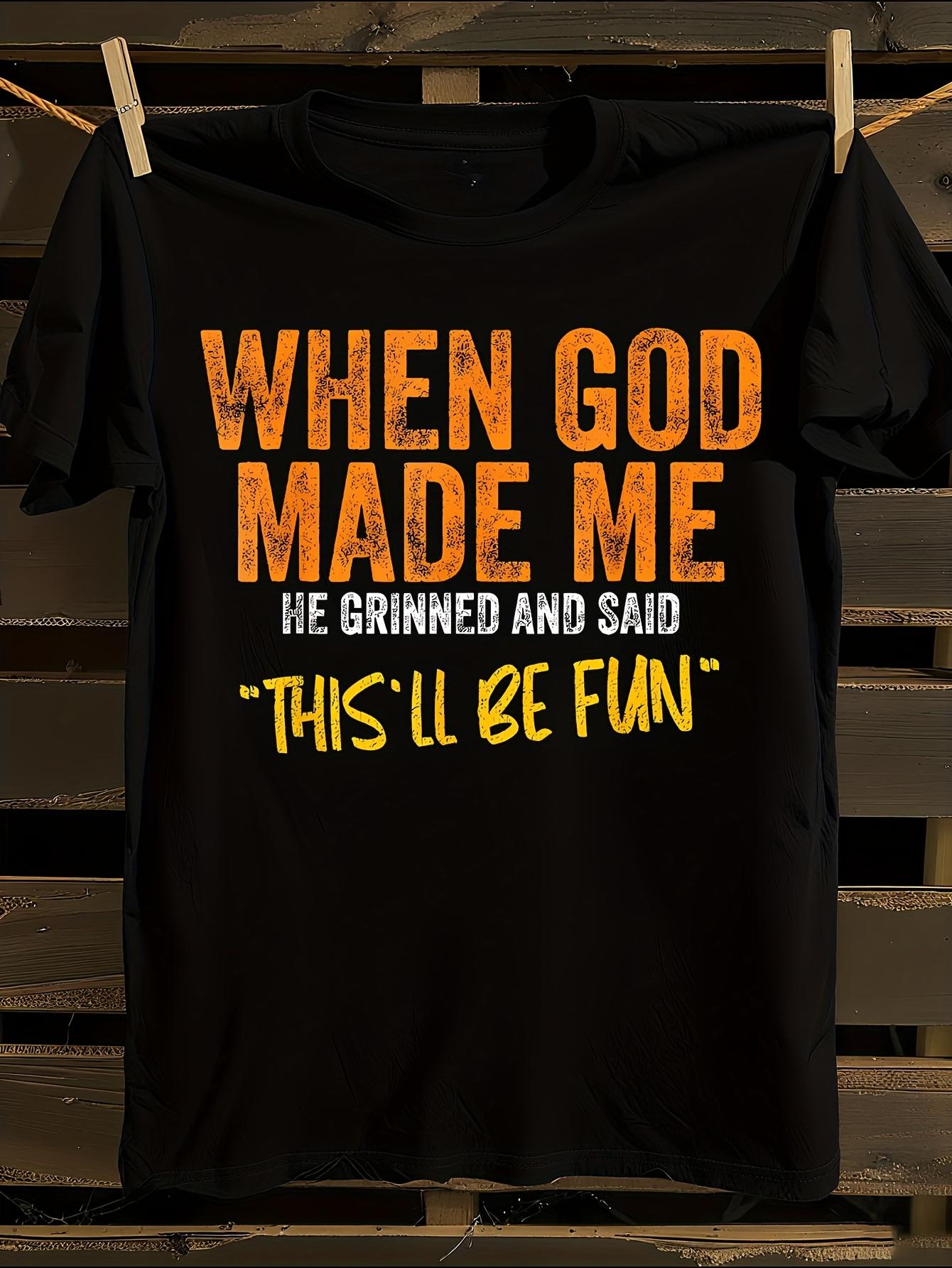 Funny Christian Faith T-shirt S