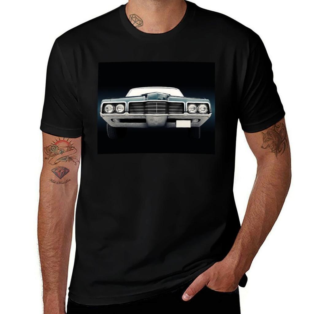 Us American Classic Car Thunderbird 1971 Tshirt Sun Block Outdoor Tshirt