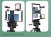 Live Broadcast Rabbit Cage Ring Light with Stable Follow Shot, Hot Shoe Mount, Handheld Bracket, Phone Frame for Photography.
