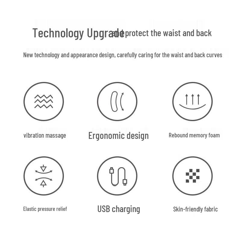 Jiancheng Vibration Massage Pillow M7-3 CN plug (adapter included)