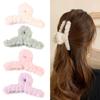 Large Plush Hair Claw Clip - Sweet Korean Style Accessories