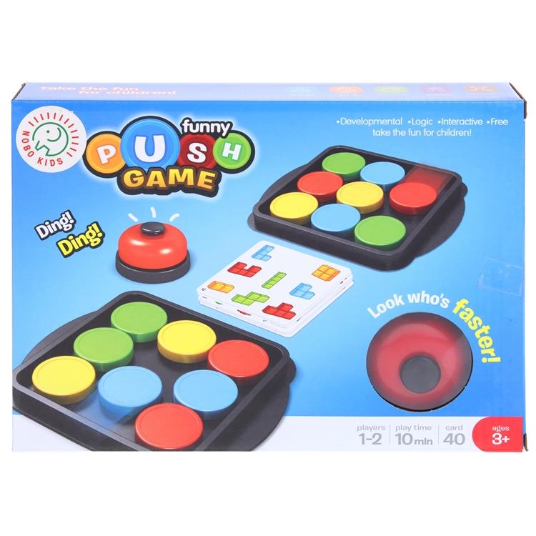 Arcade Logic Game Fast Discs Educational Puzzle Bell