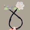 Whale Tail Rhinestone Flower Hair Clip Hair Bun Maker Bundle Lazy Hair Curler Hair Accessories Hair Styling Tool