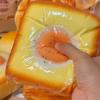 3D Realistisches Spiegelei Toast Squishy Fidget Spielzeug Langsam Aufgehend Dehnbar Quetsch-Druckentlastungsspielzeug Bestes Freundengeschenk für Erwachsene