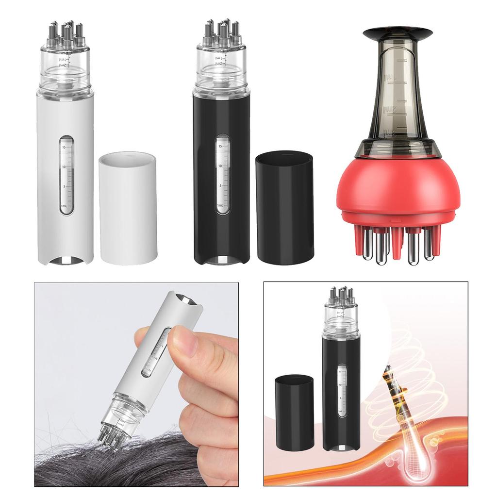 Scalp Applicator Multiple Functions Portable Hair Comb for Travel Home Women