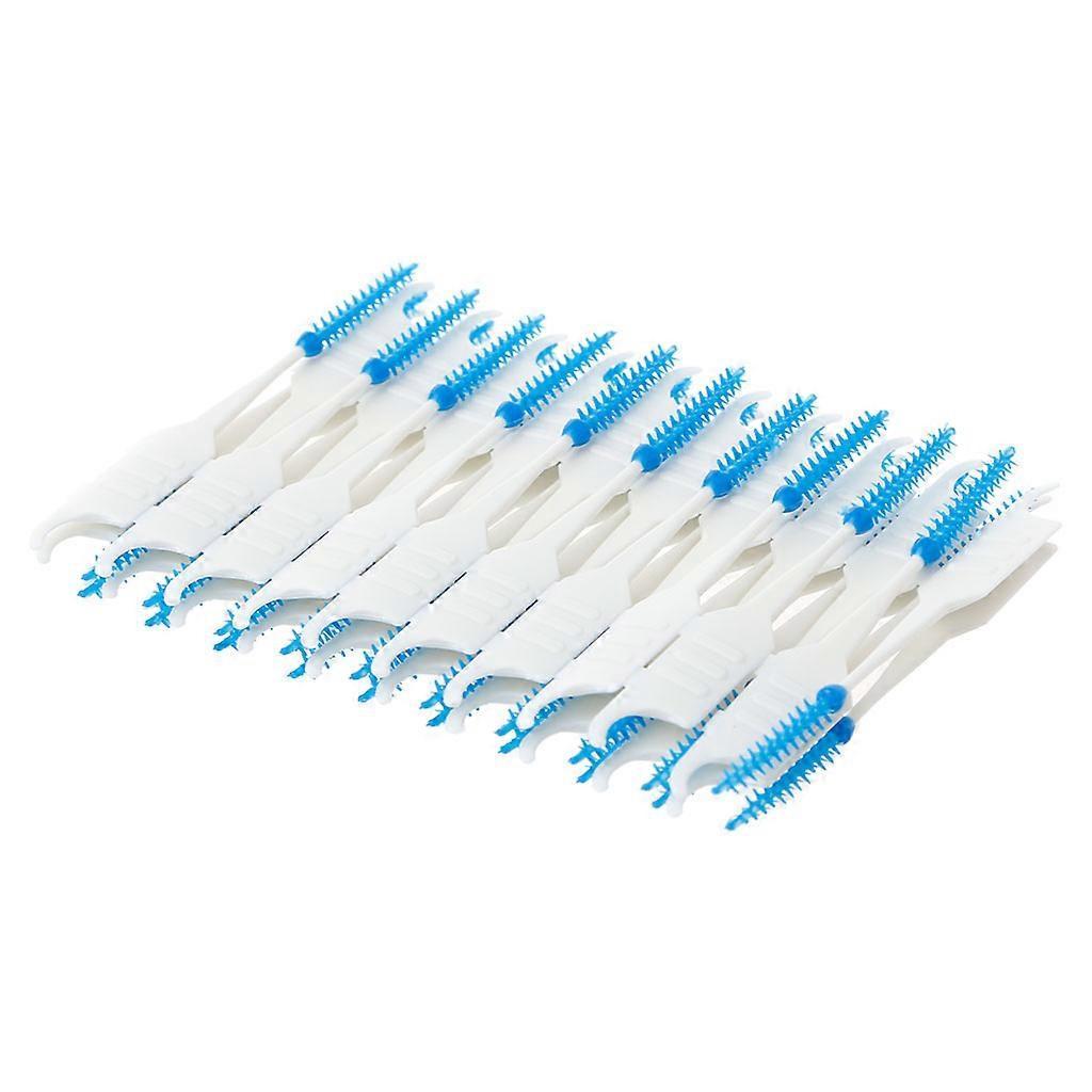Floss Sticks Set of 200 Adults Children Cleaning Gadget Cleaning Tools for Teenager Girls Boys Teeth Cleaning Supplies Multicolor