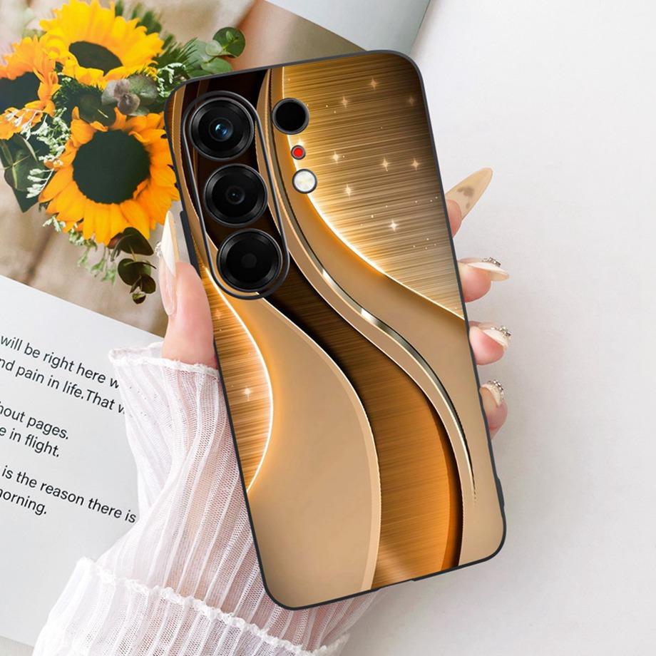 Flower Cartoon Fashion Design Phone Case For Tecno Camon 50 4G CN5 Camon50 Funda Soft Lisquid Silicone Shockproof Back Cover