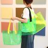 Waterproof PVC Transparent Bag Jelly Color Single Shoulder Bag the Water-Sprinkling Festival