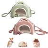 Breathable Small Pet Carrier Handle Portable Hammer Handbag Outdoor Hamster Pouch  Sugar Glider
