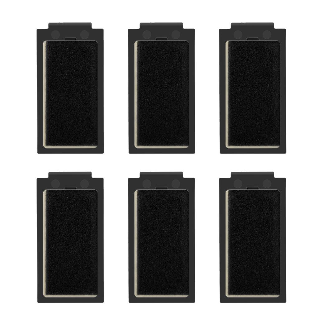 6/12Pcs Replacement HEPA Filter for T50 Robot Vacuum Cleaner HEPA Filters Sweeping Robot Vacuum Replace Accessories Kits