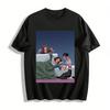 Funny Valorant Print Short Sleeve, Reyna And Fade Prank Sleeping Viper Casual T-Shirt Pure Cotton T-shirt