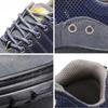 Large Size Men's Safety Shoes Anti Smashing Puncture-proof Men Anti Spark Work Shoes with Protection Anti Slip Safety Boots New