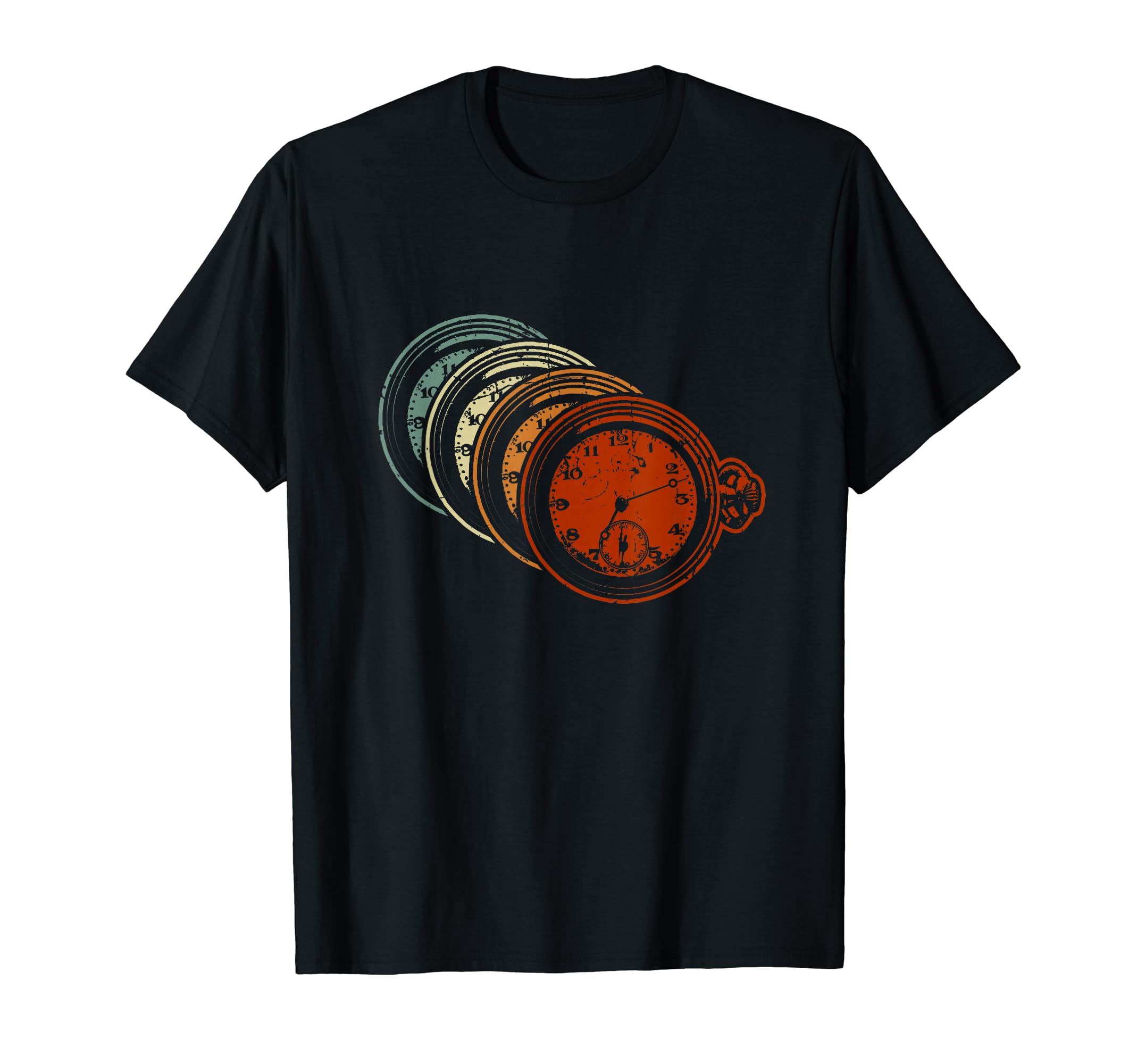 

Vintage pocket watch T-shirt