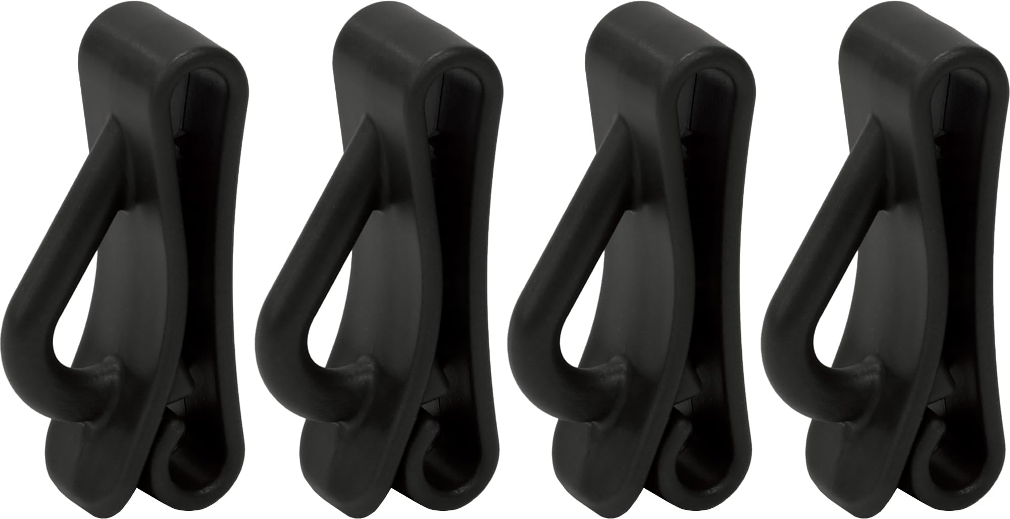 

VICEO Belt Carabiner Links for 38mm VC30838K (4-Pack) Straps, Black,