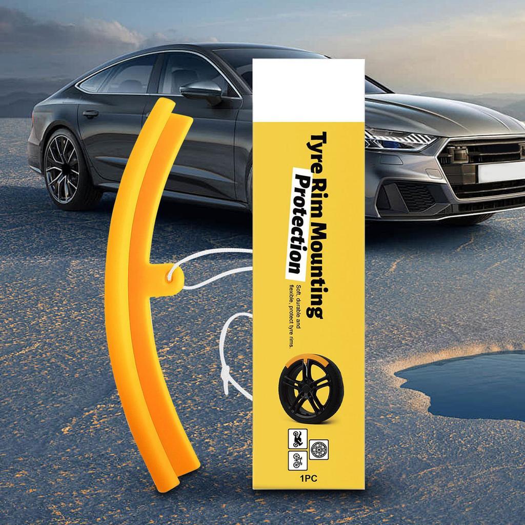 Wheel Rim Protector Scratch-Resistant Tire Guard Flexible Rim Protector For Car Sedan Truck RV Motorcycle SUV Workshop Garage