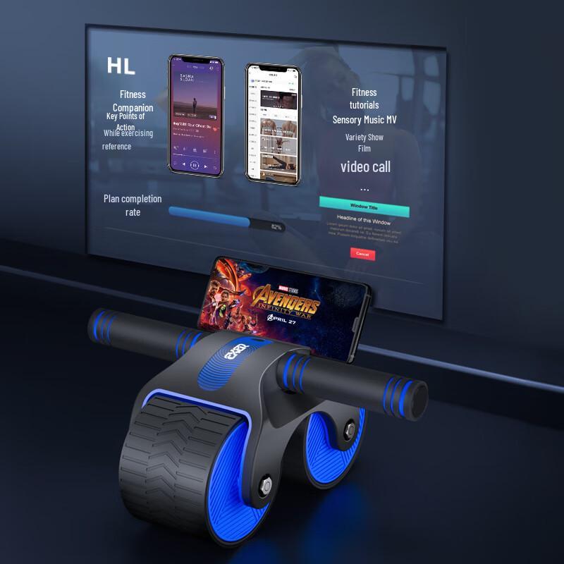 Automatic Rebound Ab Roller