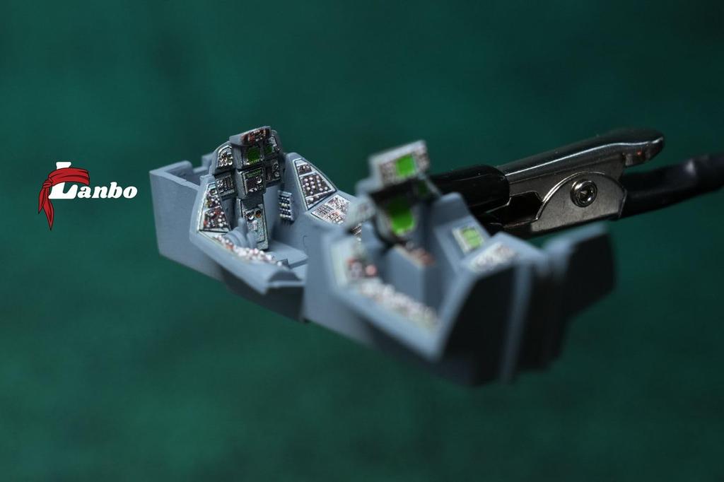 Lambo Models 1/72 F-14D Innenraum 3D-Abziehbild (für Hobby Boss) Plastikmodell Abziehbild LNB72112 (Flugzeug)