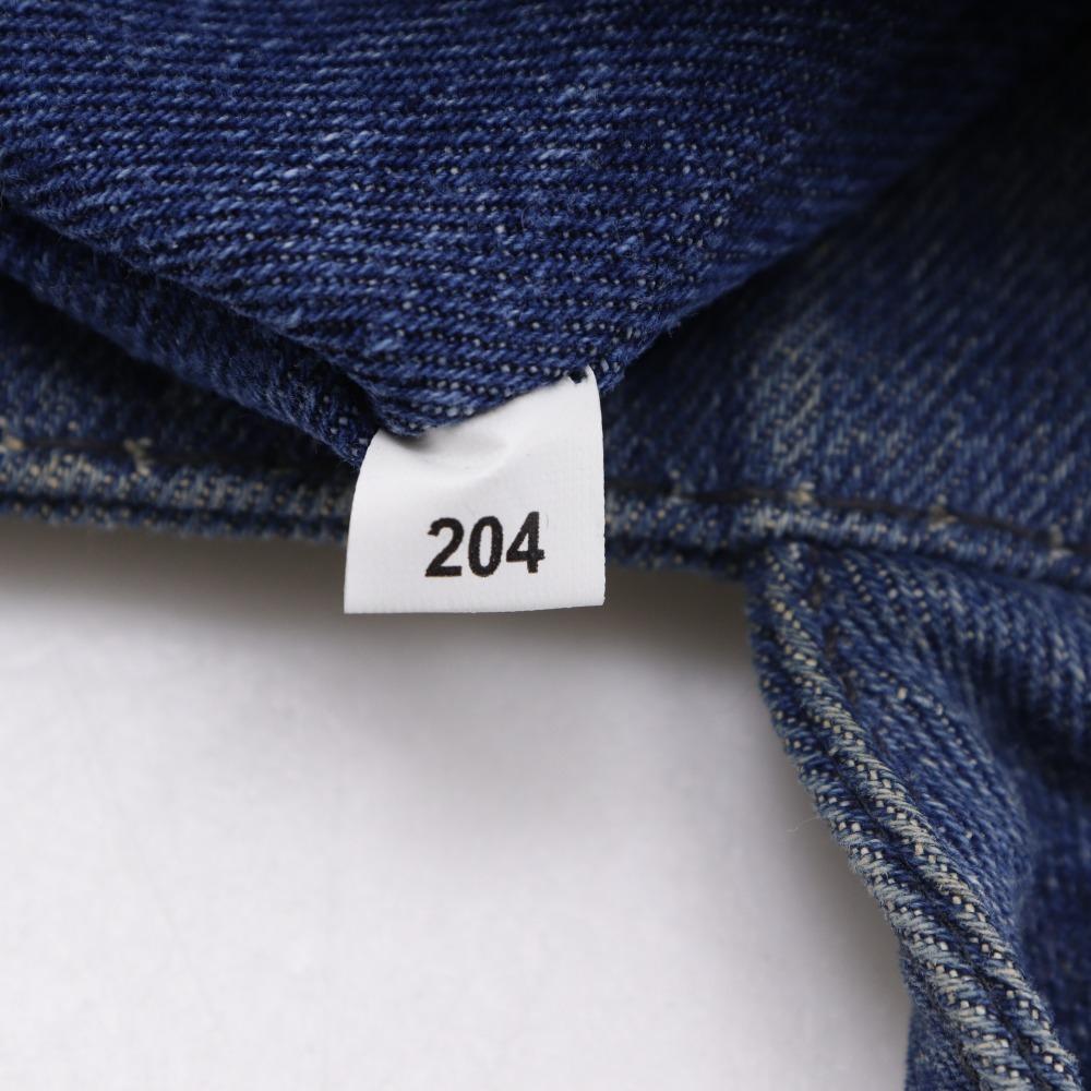 PRADA Canapa Handbag 1BG439 Tote Bag Blue denim Women Used