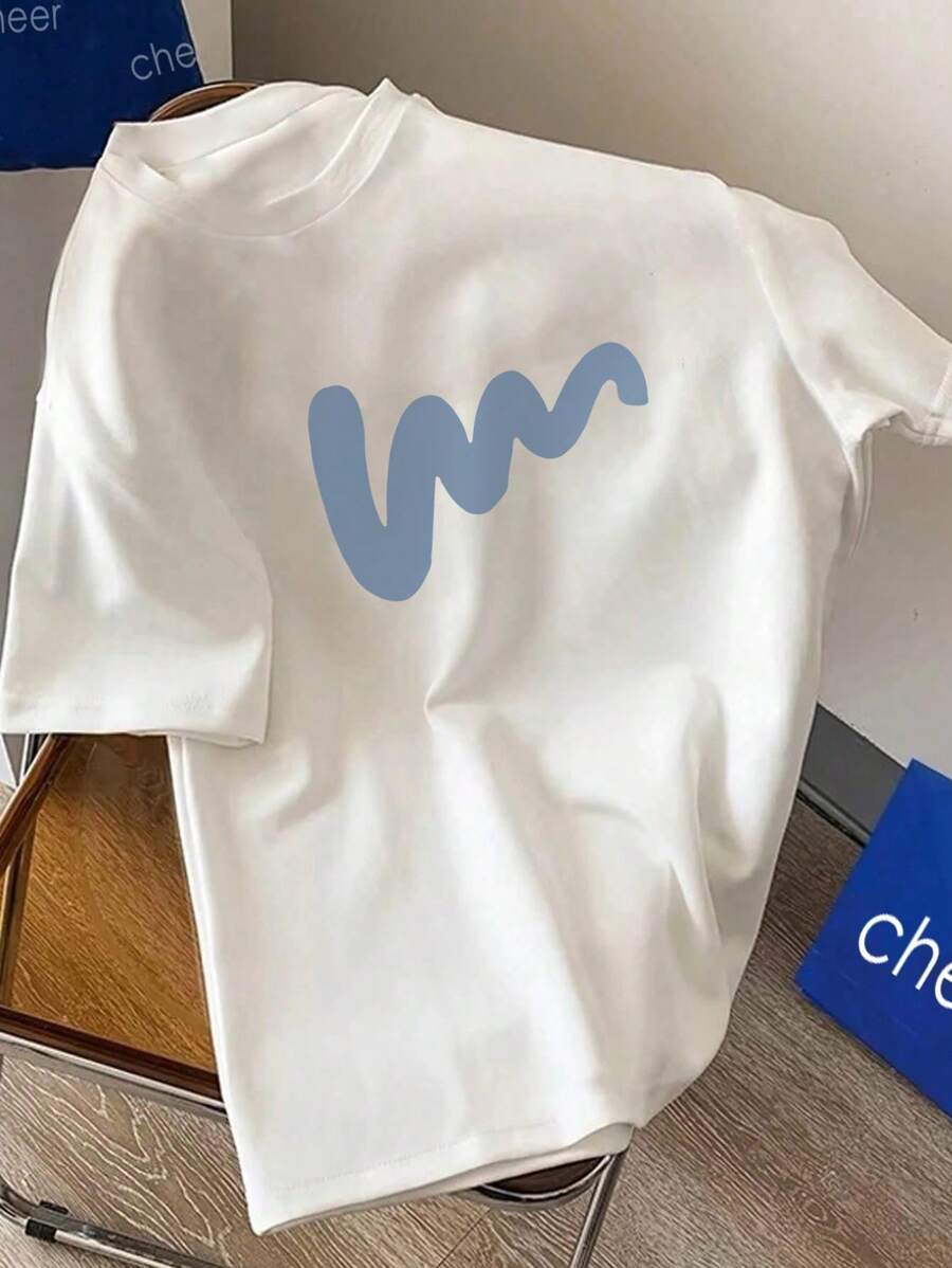

Unisex s Round Neck Short Sleeve T-Shirt, Simple And Fashionable, Suitable For Summer L