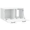 Wall Mounted TV Cabinet White 59.5 x 31 x 30 cm Particleboard