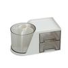 EINEY Rotating Desktop Storage Box Organizer Rotating Pen Desktop Multifunctional Storage Box with Small Item Office Large Capacity Bag, Holder,