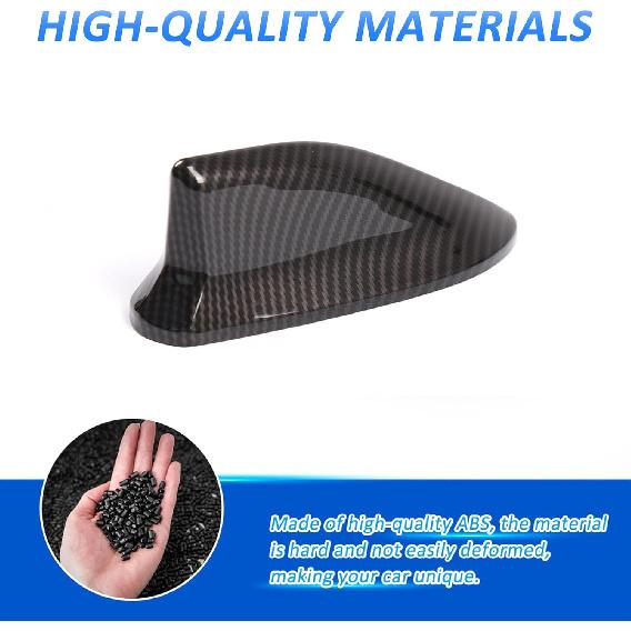 Carbon Fiber ABS Car Shark Fin Antenna Cover Roof Aerial for Subaru BRZ Toyota 86 2013-2021 Auto Cars Antenna Accessories