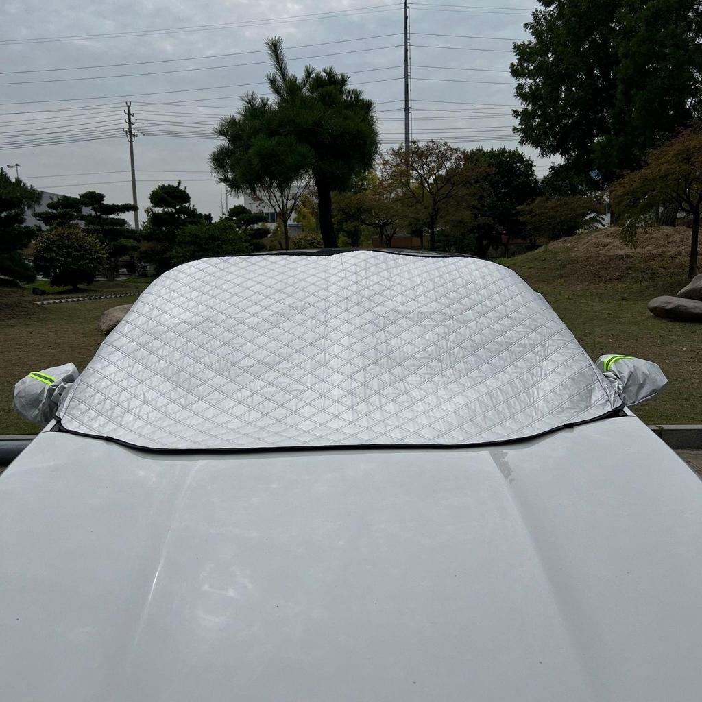 Car Snow Shield: Windproof Anti-Freeze Frost Cover for Winter