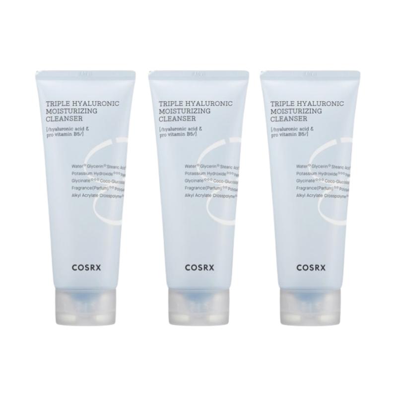 COSRX Hydrium Dreifach-Hyaluron Feuchtigkeitsspendendes Reinigungsgel 150ml – Sanfter täglicher Reiniger für trockene & empfindliche Haut