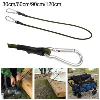Diameter Mm Carabiner Bungee Cords Karabiner Hook Cables Strap Bungie Elastic