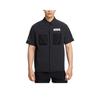 Dri-Fit FW25 UV Logo Letter Running Breathable Button Short Sleeve Shirt Men Tops IH4510-010