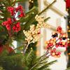 10pcs Artificial Berry Stems Christmas Berry Picks Decor Berries Branches